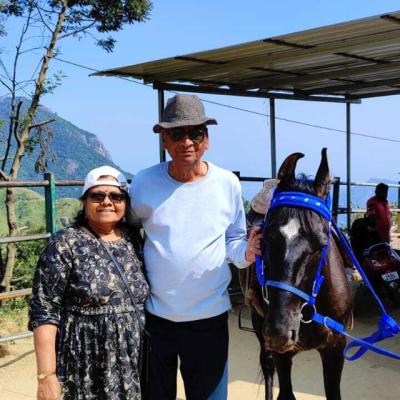 Enjoying Horse Ride